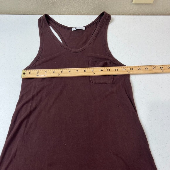 Alexander Wang Women's Racerback Tank Mini Dress Sleeveless Brown Size‎ XS - Picture 8 of 10